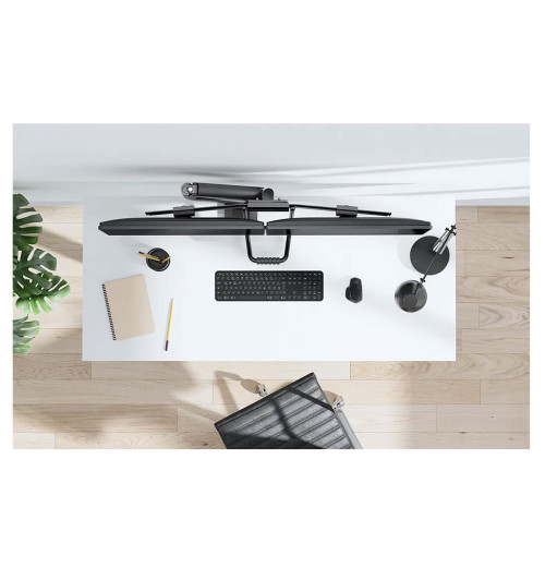 Neomounts DS75-450 - uchwyt biurkowy do dwóch monitorów 17 - 32"