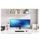 Neomounts DS75-450 - uchwyt biurkowy do dwóch monitorów 17 - 32"