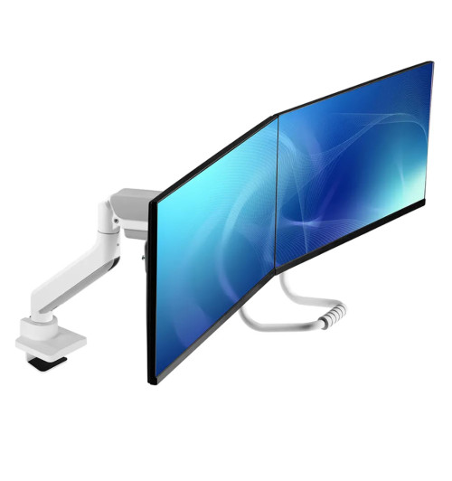 Neomounts DS75-450 - uchwyt biurkowy do dwóch monitorów 17 - 32"