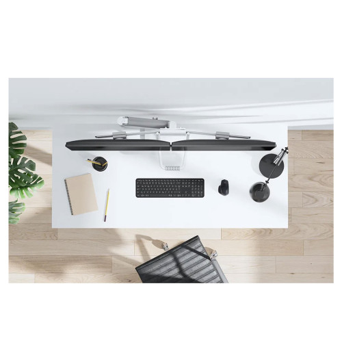 Neomounts DS75-450 - uchwyt biurkowy do dwóch monitorów 17 - 32"