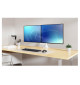 Neomounts DS75-450 - uchwyt biurkowy do dwóch monitorów 17 - 32"