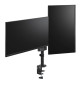 Neomounts DS60-425 - uchwyt biurkowy do dwóch monitorów 17 - 27"