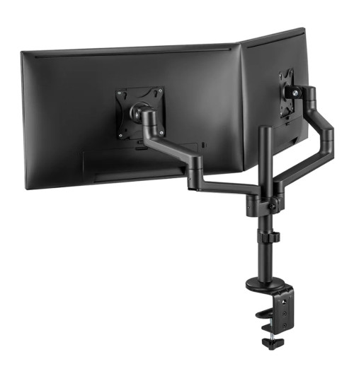 Neomounts DS60-425 - uchwyt biurkowy do dwóch monitorów 17 - 27"
