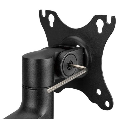 Neomounts DS60-425 - uchwyt biurkowy do dwóch monitorów 17 - 27"