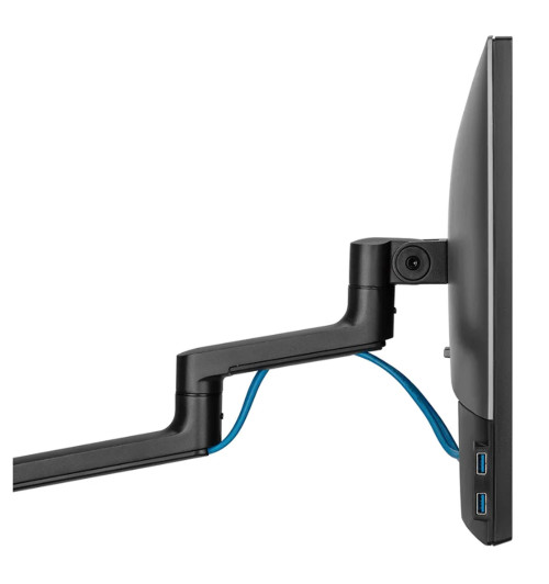 Neomounts DS60-425 - uchwyt biurkowy do dwóch monitorów 17 - 27"