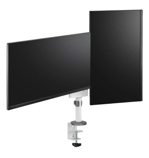 Neomounts DS60-425 - uchwyt biurkowy do dwóch monitorów 17 - 27"