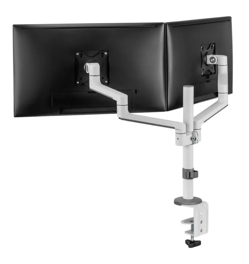 Neomounts DS60-425 - uchwyt biurkowy do dwóch monitorów 17 - 27"