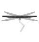 Neomounts DS60-425 - uchwyt biurkowy do dwóch monitorów 17 - 27"