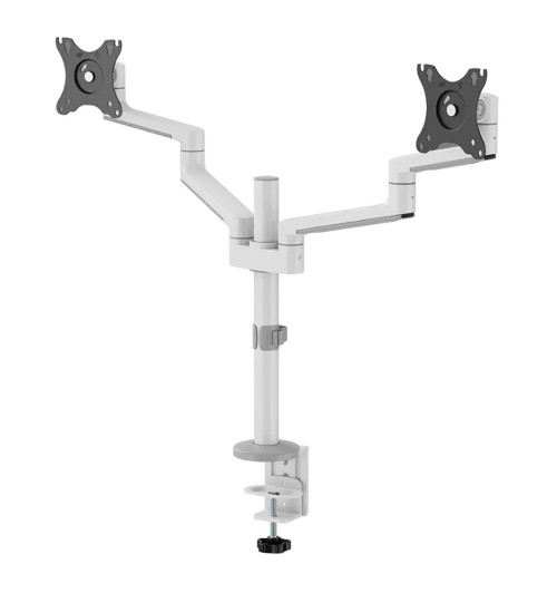 Neomounts DS60-425 - uchwyt biurkowy do dwóch monitorów 17 - 27"