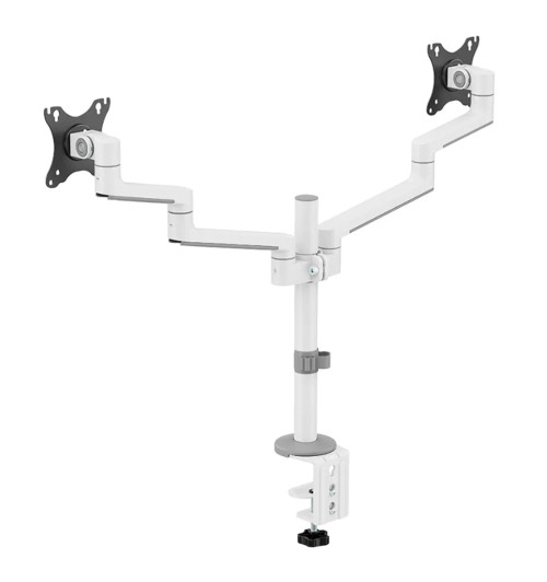 Neomounts DS60-425 - uchwyt biurkowy do dwóch monitorów 17 - 27"