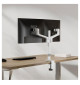 Neomounts DS60-425 - uchwyt biurkowy do dwóch monitorów 17 - 27"