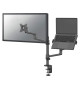Neomounts DS20-425BL2 - uchwyt biurkowy na laptop i monitor 17 - 27"