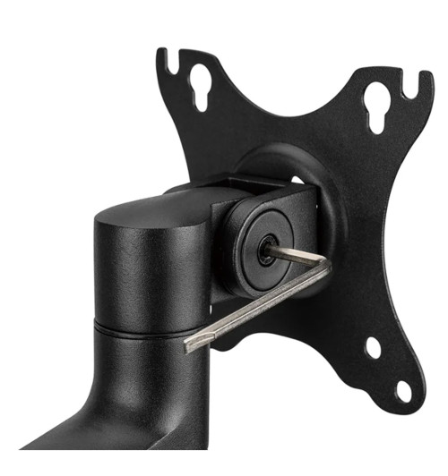 Neomounts DS20-425BL2 - uchwyt biurkowy na laptop i monitor 17 - 27"