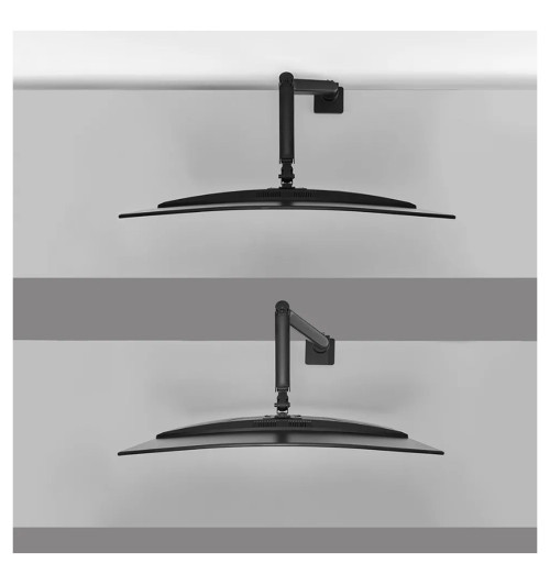 Neomounts DS70PLUS-450 - uchwyt biurkowy do zakrzywionych szerokich ekranów 17 - 49"
