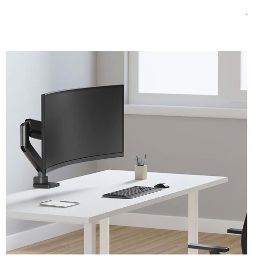 Neomounts DS70PLUS-450 - uchwyt biurkowy do zakrzywionych szerokich ekranów 17 - 49"