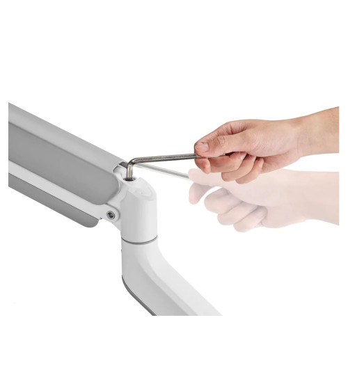 Neomounts DS70PLUS-450 - uchwyt biurkowy do zakrzywionych szerokich ekranów 17 - 49"