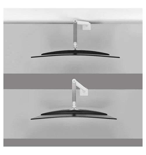 Neomounts DS70PLUS-450 - uchwyt biurkowy do zakrzywionych szerokich ekranów 17 - 49"