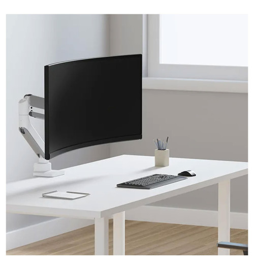 Neomounts DS70PLUS-450 - uchwyt biurkowy do zakrzywionych szerokich ekranów 17 - 49"