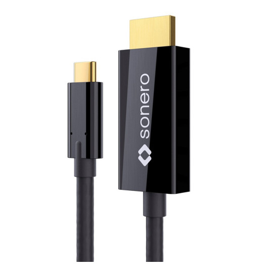 Sonero XUCC010-015 - Kabel USB-C do HDMI 4K 18Gbps 1,5m