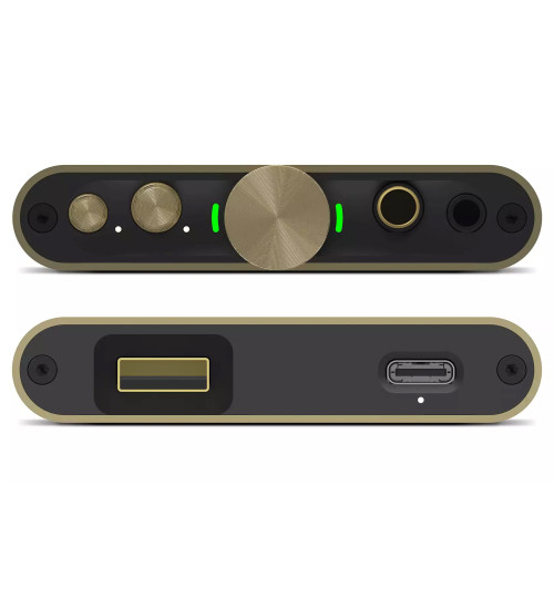 iFi Audio Hip-Dac2 Gold Edition - Przenośny wzmacniacz słuchawkowy z DAC