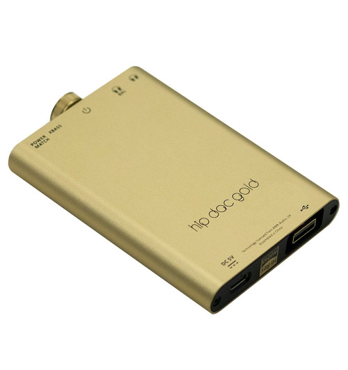 iFi Audio Hip-Dac2 Gold Edition - Przenośny wzmacniacz słuchawkowy z DAC