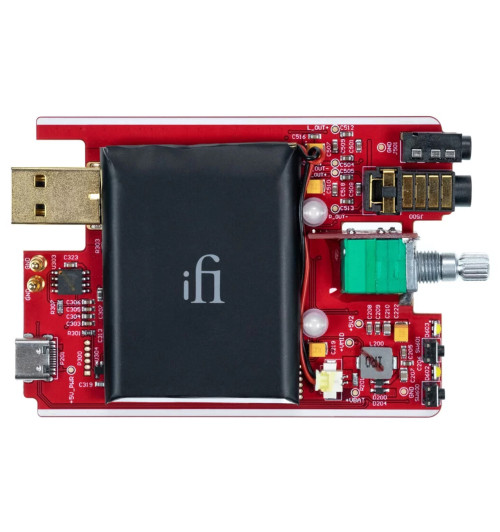iFi Audio Hip-Dac2 Gold Edition - Przenośny wzmacniacz słuchawkowy z DAC