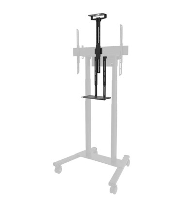 Neomounts AV1-875BL - uchwyt na wideobar i półka multimedialna