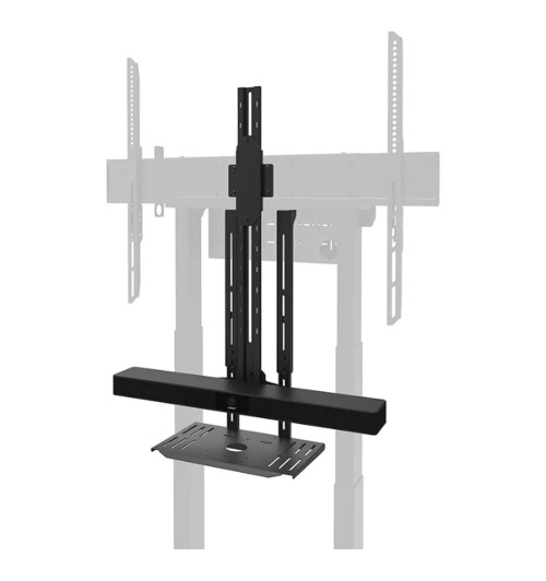 Neomounts AV1-875BL - uchwyt na wideobar i półka multimedialna