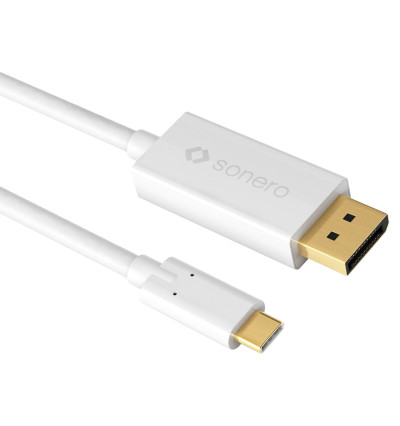Sonero XUCC021-015 - Kabel USB-C do DisplayPort 1.3 4K@60Hz 18Gbps 1,5m