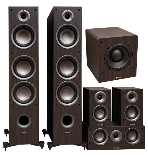 Taga Harmony TAV-507F + C + S  + TSW-80 – zestaw kina domowego 5.1