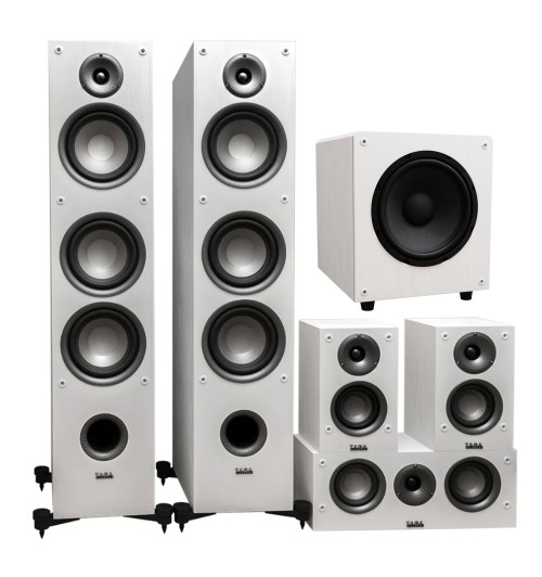 Taga Harmony TAV-607F + C + S + TSW-90 v.4 – Zestaw kolumn kina domowego 5.1
