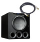 SVS PB16-Ultra (PB-16 Ultra) + SVS SoundPath RCA Audio – Subwoofer aktywny 16" + kabel RCA - RCA 3m