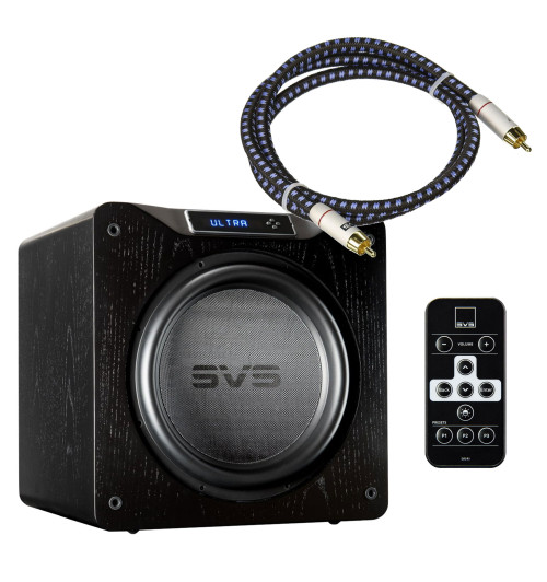 SVS SB16-Ultra (SB-16 Ultra) + SVS SoundPath RCA Audio – Subwoofer aktywny 16" + kabel RCA - RCA 3m GRATIS