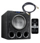 SVS PB-4000 (PB4000) + SVS SoundPath RCA 3m – subwoofer aktywny 13.5" z Bluetooth + kabel RCA 3m GRATIS