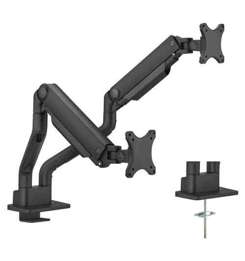 Neomounts DS70S-950 - uchwyt biurkowy do dwóch monitorów 17 - 35"