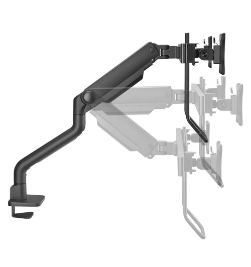 Neomounts DS75S-950 - uchwyt biurkowy do dwóch monitorów 17 - 35"