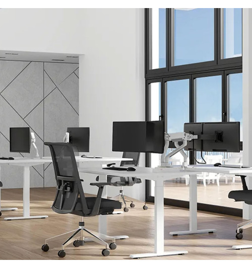 Neomounts DS75S-950 - uchwyt biurkowy do dwóch monitorów 17 - 35"