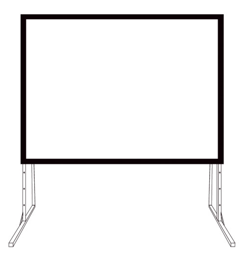 Suprema Orion - Przenośny ramowy ekran projekcyjny