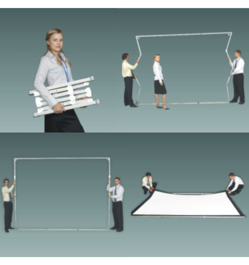 Suprema Orion - Przenośny ramowy ekran projekcyjny