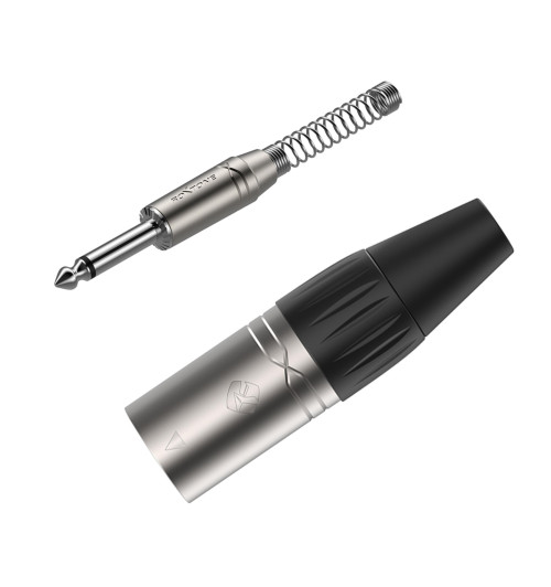 Roxtone SMXJ250L5 - kabel mikrofonowy SAMURAI XLR M - Jack 6,3 mm mono 5 metrów