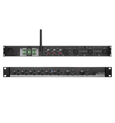 Audiac PRE126 - dwustrefowy 6-kanałowy przedwzmacniacz stereo