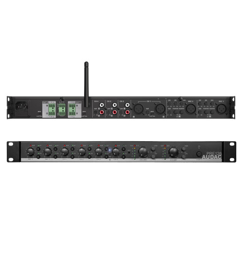 Audiac PRE126 - dwustrefowy 6-kanałowy przedwzmacniacz stereo