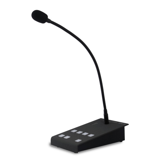 Cyfrowy mikrofon pagingowy 4-strefowyAudac APM104MK2 | AVstore.pl