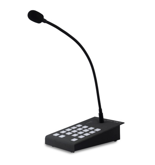 Audac APM116MK2 - cyfrowy mikrofon pagingowy 16-strefowy