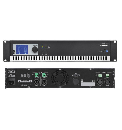 Audac SMA350 - dwukanałowy wzmacniacz mocy stereo