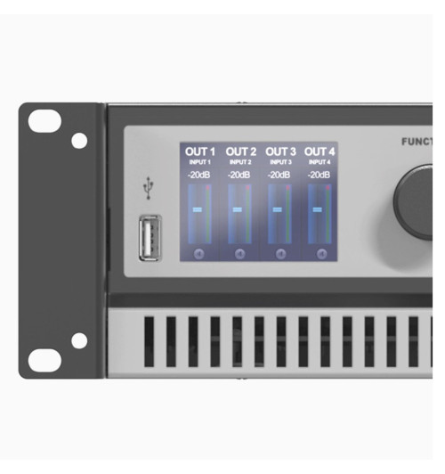Audac SMA750 - dwukanałowy wzmacniacz mocy stereo