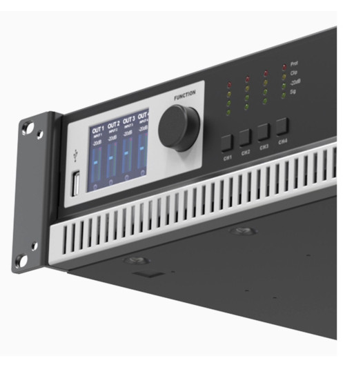 Audac SMA750 - dwukanałowy wzmacniacz mocy stereo