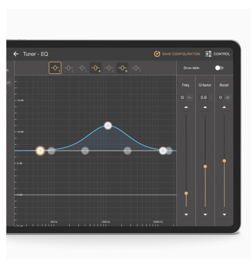 Audac SMQ1250 - czterokanałowy wzmacniacz mocy 4x 1250 W