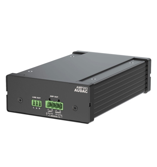 Audac AMP203 - miniwzmacniacz stereo