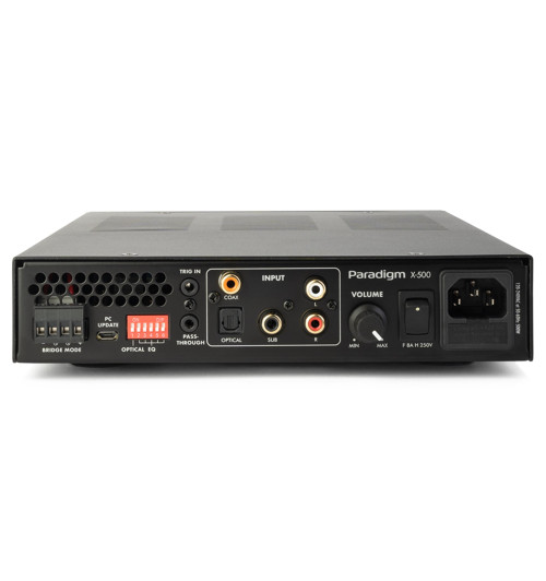 Paradigm X-500 - Wzmacniacz instalacyjny stereo / mono